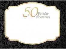 14 The Best 50Th Birthday Invitation Template Vector Download with 50Th Birthday Invitation Template Vector