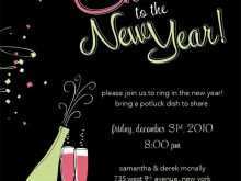 14 The Best New Years Day Party Invitation Template Formating with New Years Day Party Invitation Template