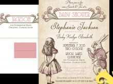 14 Visiting Alice In Wonderland Wedding Invitation Template Download with Alice In Wonderland Wedding Invitation Template