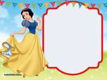 15 Adding Snow White Birthday Invitation Template Templates for Snow White Birthday Invitation Template