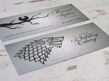 15 Best Game Of Thrones Wedding Invitation Template For Free with Game Of Thrones Wedding Invitation Template
