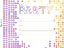 15 Customize Our Free Blank Party Invitation Template in Word by Blank Party Invitation Template