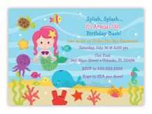 15 Customize Our Free Under The Sea Birthday Invitation Template Free Layouts for Under The Sea Birthday Invitation Template Free