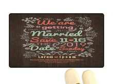 Wedding Invitation Template Outdoor