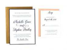 15 Free Printable A6 Wedding Invitation Template Now for A6 Wedding Invitation Template