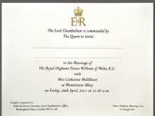 15 Free Royal Wedding Invitation Template for Ms Word for Royal Wedding Invitation Template