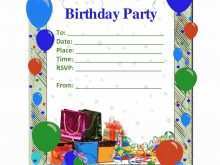 15 How To Create Birthday Party Invitation Template Word Free Layouts with Birthday Party Invitation Template Word Free