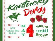 15 How To Create Kentucky Derby Party Invitation Template With Stunning Design for Kentucky Derby Party Invitation Template