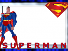 15 Online Superman Birthday Invitation Template Maker by Superman Birthday Invitation Template