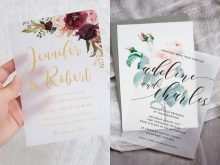 15 Printable Overlay Wedding Invitation Template in Photoshop with Overlay Wedding Invitation Template