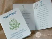 15 Printable Passport Wedding Invitation Template Now with Passport Wedding Invitation Template