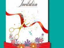 16 Blank Invitation Card Ribbon Format PSD File for Invitation Card Ribbon Format