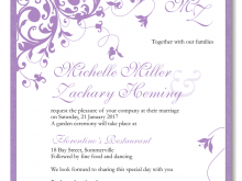 16 Create Wedding Invitation Templates Lilac Templates by Wedding Invitation Templates Lilac
