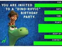 16 Creating Dinosaur Birthday Invitation Template With Stunning Design with Dinosaur Birthday Invitation Template