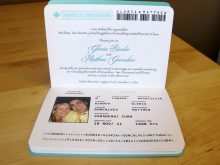 16 Creating Passport Wedding Invitation Template Formating by Passport Wedding Invitation Template