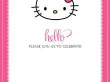 16 Creative Hello Kitty Birthday Invitation Template Free Photo by Hello Kitty Birthday Invitation Template Free
