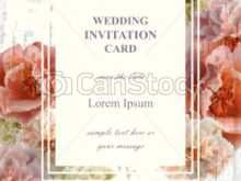 16 Creative Wedding Invitation Templates Vertical PSD File for Wedding Invitation Templates Vertical