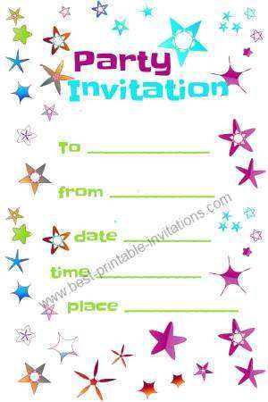 16 Customize Our Free Blank Invitation Templates Free Printable Templates With Blank Invitation Templates Free Printable Cards Design Templates
