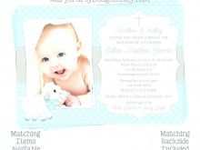 Example Of Invitation Card For Christening