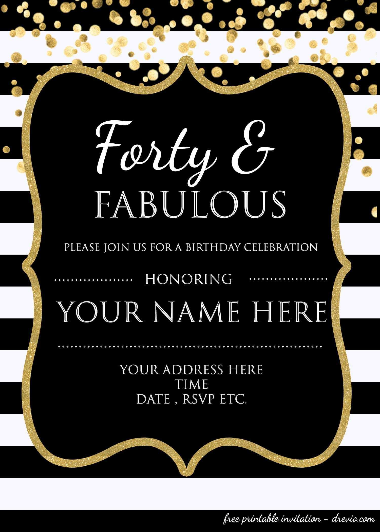 16 Free Printable Party Invitation Template Photoshop Download for Party Invitation Template Photoshop