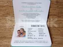 16 Printable Diy Passport Wedding Invitation Template in Word by Diy Passport Wedding Invitation Template