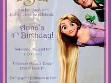 16 Standard Rapunzel Birthday Invitation Template Layouts by Rapunzel Birthday Invitation Template