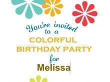17 Create Birthday Party Invitation Template Formating for Birthday Party Invitation Template