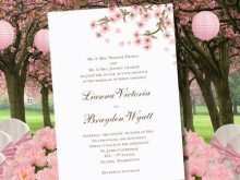 17 Creating Cherry Blossom Wedding Invitation Template Layouts for Cherry Blossom Wedding Invitation Template