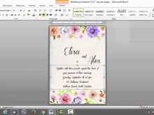 17 Format Wedding Invitation Template For Ms Word in Word with Wedding Invitation Template For Ms Word