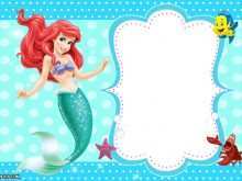 17 How To Create Mermaid Birthday Invitation Template For Free for Mermaid Birthday Invitation Template