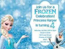 17 Printable Birthday Invitation Templates Elsa Templates with Birthday Invitation Templates Elsa