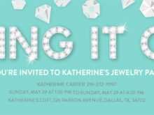 17 Printable Jewelry Party Invitation Template For Free by Jewelry Party Invitation Template