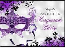 17 Printable Masquerade Party Invitation Template Free With Stunning Design by Masquerade Party Invitation Template Free