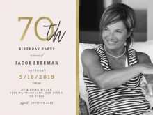 18 Customize Our Free 70 Year Old Birthday Invitation Template With Stunning Design for 70 Year Old Birthday Invitation Template