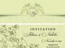 18 Customize Our Free Wedding Invitation Designs Vector Templates for Wedding Invitation Designs Vector