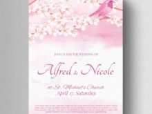 18 Customize Wedding Invitation Template Cherry Blossom in Word for Wedding Invitation Template Cherry Blossom
