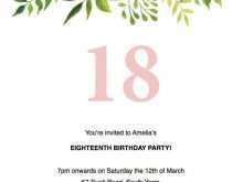18 Free Printable Free Birthday Invitation Template With Stunning Design by Free Birthday Invitation Template