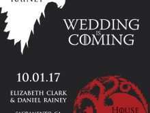 18 Standard Game Of Thrones Wedding Invitation Template With Stunning Design with Game Of Thrones Wedding Invitation Template