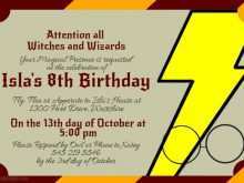18 The Best Harry Potter Birthday Invitation Template Maker by Harry Potter Birthday Invitation Template