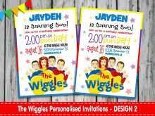 19 Adding Wiggles Birthday Invitation Template Now for Wiggles Birthday Invitation Template