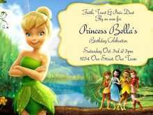19 Best Tinkerbell Birthday Invitation Template in Photoshop by Tinkerbell Birthday Invitation Template