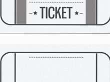 19 Customize Our Free Blank Movie Ticket Invitation Template With Stunning Design with Blank Movie Ticket Invitation Template