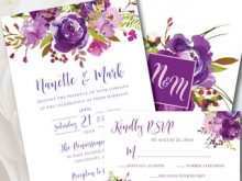 19 Customize Wedding Invitation Templates Lilac in Word with Wedding Invitation Templates Lilac