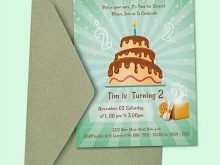 Indesign Birthday Invitation Template