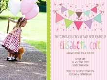 Free Photoshop Birthday Invitation Template