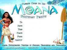 19 The Best Moana Birthday Invitation Template for Ms Word by Moana Birthday Invitation Template