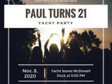 19 The Best Yacht Party Invitation Template Maker with Yacht Party Invitation Template