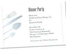 Formal Lunch Invitation Template