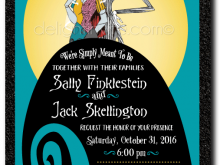 20 Adding Jack And Sally Wedding Invitation Template With Stunning Design by Jack And Sally Wedding Invitation Template