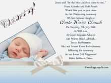 20 Blank Example Of Invitation Card For Christening Formating with Example Of Invitation Card For Christening